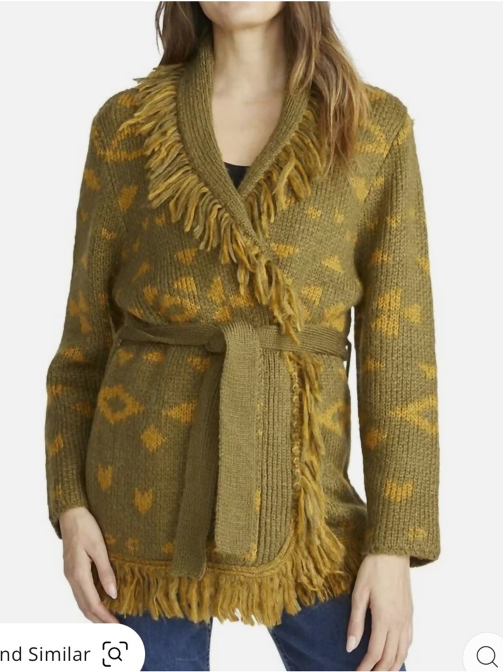 Driftwood Bradyn Sweater In Olive